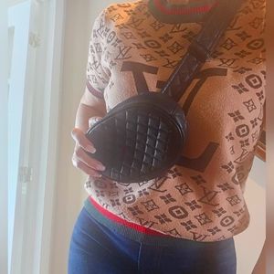 quilted fanny pack bum bag crossbody